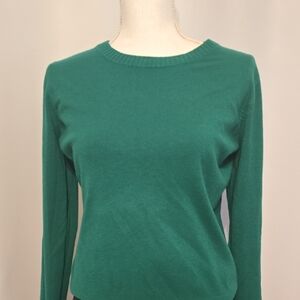 Milano Teal Long Sleeve Women's Top